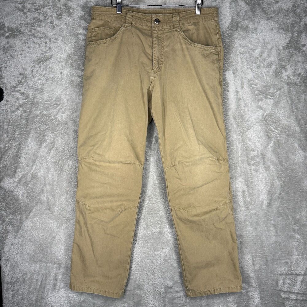 Patagonia Pants Mens 34x29 Tenpenny Hiking Organic Cotton Nylon Distressed 56835